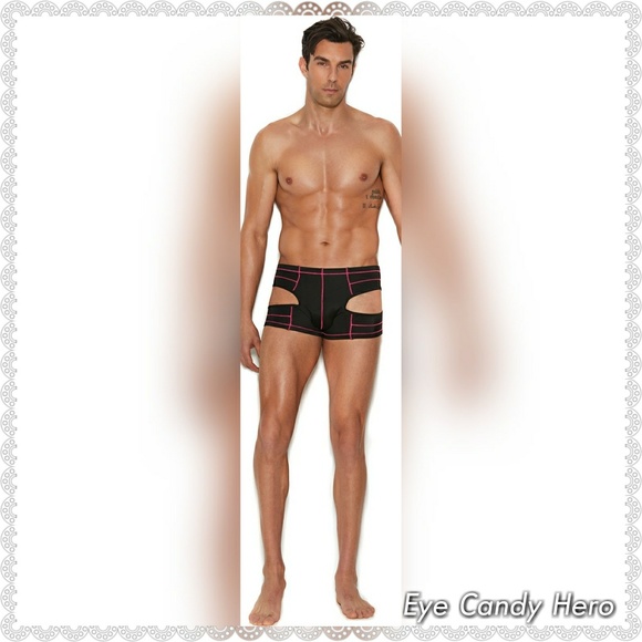 🆕Sexy Men's Cut-Out Boxer Briefs - Picture 2 of 4